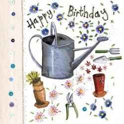 Happy Birthday - Mini Card - Lemon And Lavender Toronto