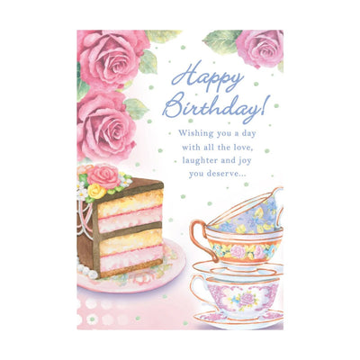 Happy Birthday Tea Party Card - Lemon And Lavender Toronto