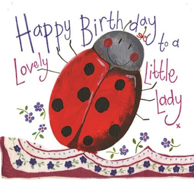 Happy Birthday to a lovely little lady 🐞 Card - Lemon And Lavender Toronto