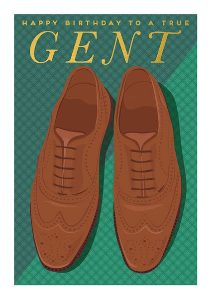 Happy Birthday to a true gent Card - Lemon And Lavender Toronto
