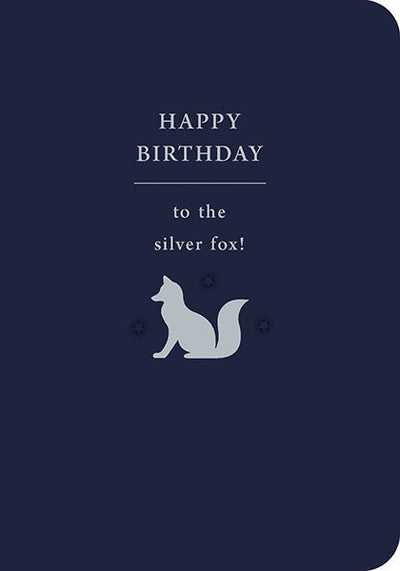 Happy birthday To the silver fox! Card - Lemon And Lavender Toronto