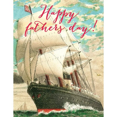 Happy Father's Day Ship Card - Lemon And Lavender Toronto