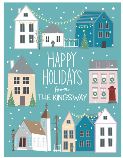 Happy Holiday From the Kingsway Cards - Lemon And Lavender Toronto