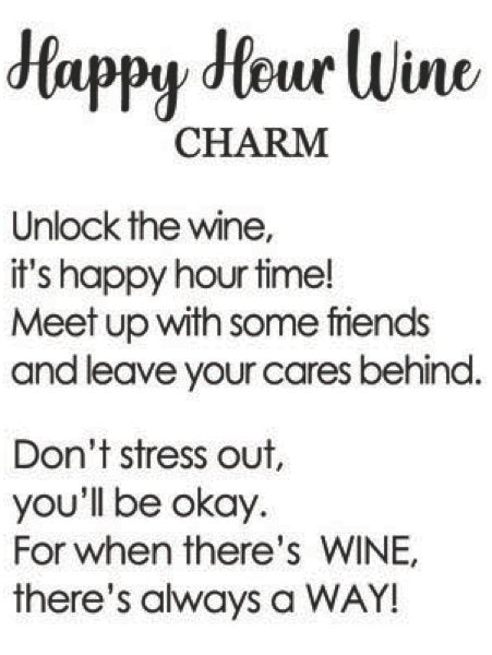 Happy Hour Wine Charm - Lemon And Lavender Toronto