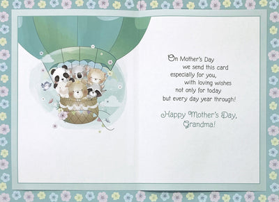 Happy Mother's Day Grandma From Grandkids Greeting Card - Lemon And Lavender Toronto