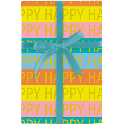 Happy Party Gift Wrapping 5 ft. Roll Wrap - Lemon And Lavender Toronto