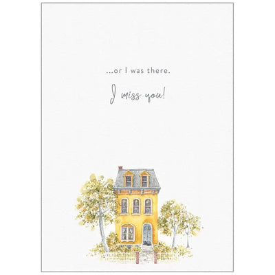 Happy Place Missing You Card - Lemon And Lavender Toronto