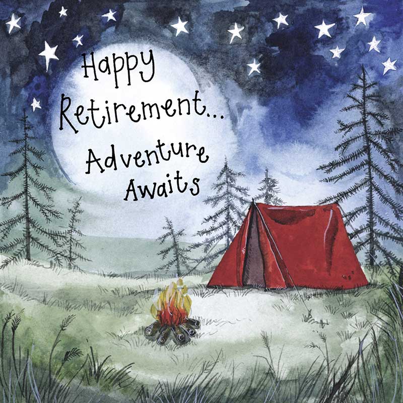 Happy Retirement - Mini Card – Lemon And Lavender Toronto