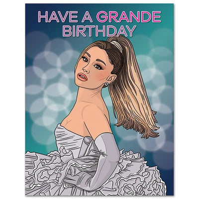 Have a Grande Birthday Card - Lemon And Lavender Toronto