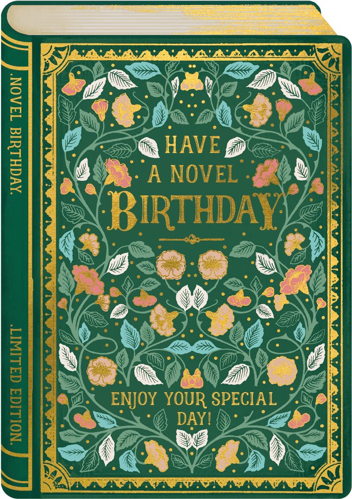 Have a novel birthday enjoy your special day! Card - Lemon And Lavender Toronto