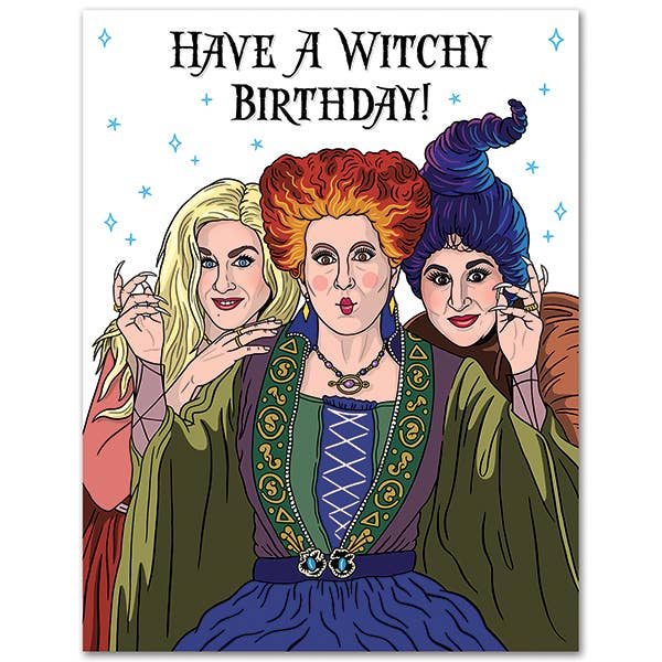 Have a Witchy Birthday Card - Lemon And Lavender Toronto