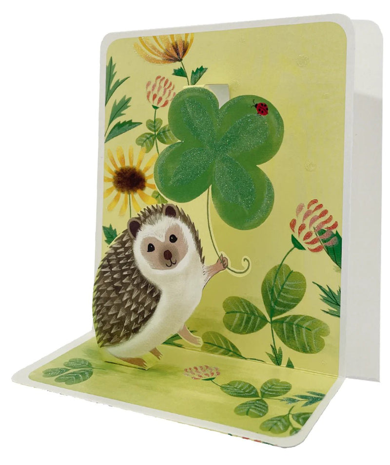 Hedgehog Pop-up Small 3D Card - Lemon And Lavender Toronto