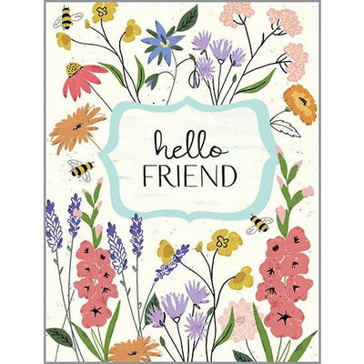Hello Friend-Card - Lemon And Lavender Toronto