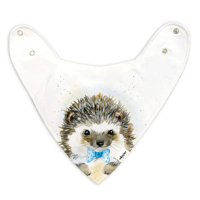 Henrick the Hedgehogs Bibs Set of 3 - Lemon And Lavender Toronto