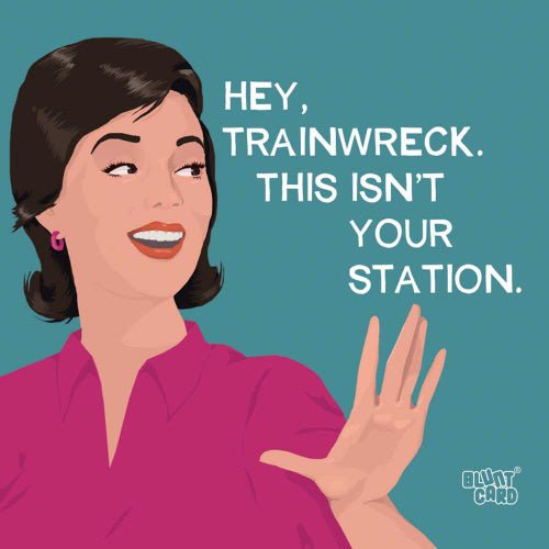 Hey Trainwreck Beverage Napkins - Lemon And Lavender Toronto