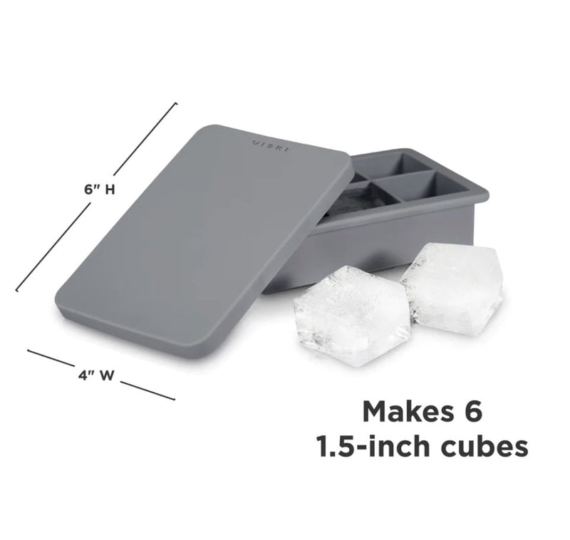 Highball Ice Cube Maker Tray with Lid - Lemon And Lavender Toronto