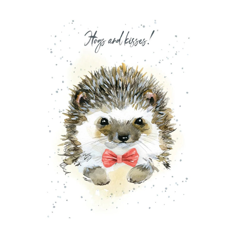 Hogs & Kisses Card - Lemon And Lavender Toronto