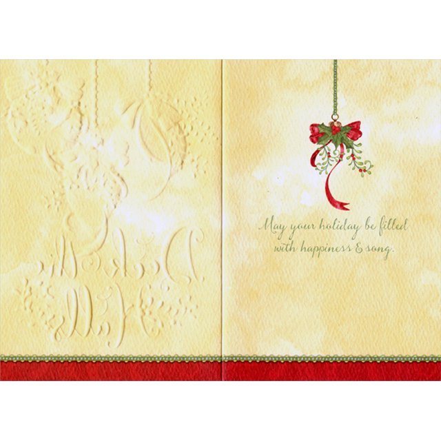 Holiday Ornaments Christmas Card - Lemon And Lavender Toronto