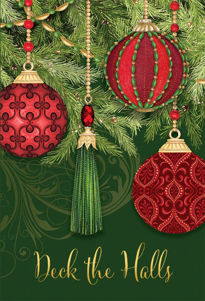 Holiday Ornaments Christmas Card - Lemon And Lavender Toronto