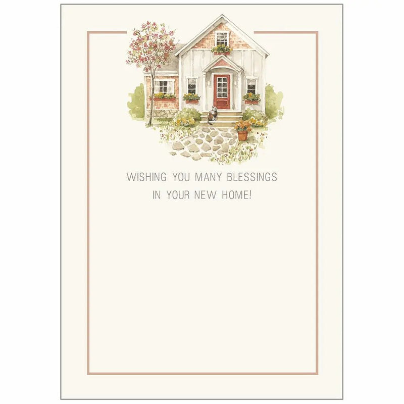 Home Is Where You Are - Faith Congratulations Card - Lemon And Lavender Toronto