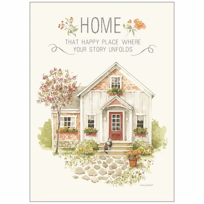 Home Is Where You Are - Faith Congratulations Card - Lemon And Lavender Toronto