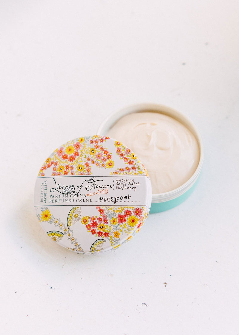 Honeycomb Perfumed Creme - Library of Flowers - Lemon And Lavender Toronto