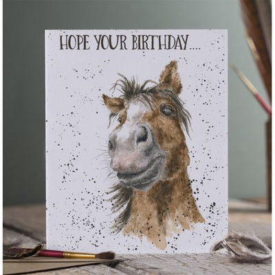 'Horse-ome' Birthday card - Lemon And Lavender Toronto
