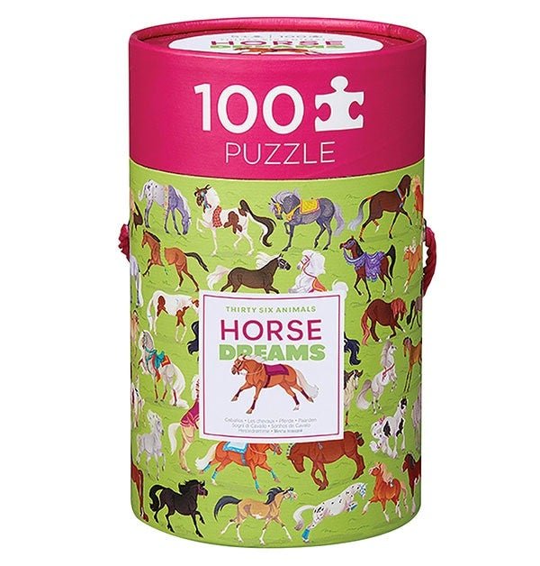 Horses -100 pc Puzzle - Lemon And Lavender Toronto