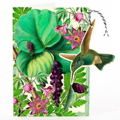 Hummingbird Dangle Card - Lemon And Lavender Toronto