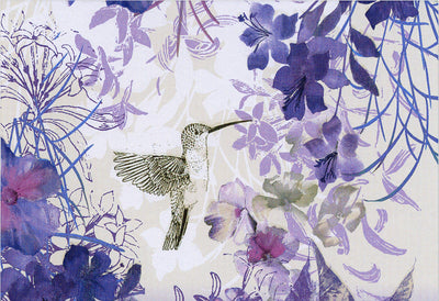 Hummingbird Note Cards Blank Boxed - Lemon And Lavender Toronto