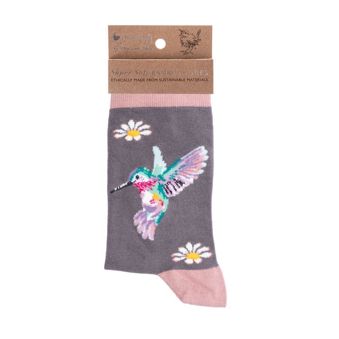 Hummingbird Socks Wisteria Wishes - Lemon And Lavender Toronto