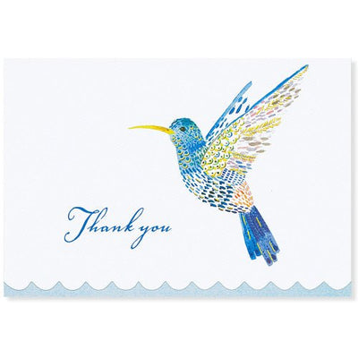 Hummingbird Thank You Boxed Cards - Lemon And Lavender Toronto