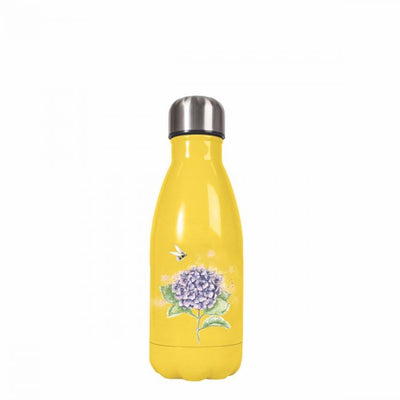 HYDRANGEA' AND BEE SMALL WATER BOTTLE - Lemon And Lavender Toronto