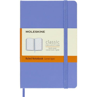 Hydrangea Blue Ruled Notebook Hard Cover - Lemon And Lavender Toronto