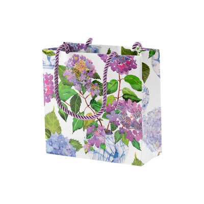 Hydrangeas and Porcelain Small Square Gift - Lemon And Lavender Toronto