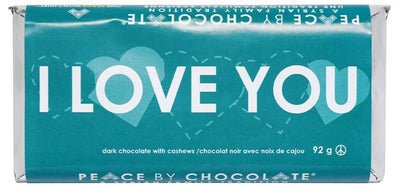 I Love You Bar 92gr Milk or Dark Chocolate - Lemon And Lavender Toronto