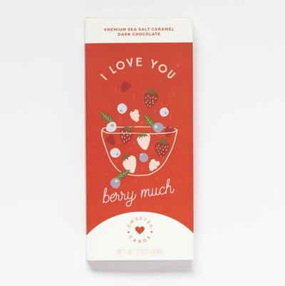 I Love You Card & Chocolate Bar in One – Berry Much - Lemon And Lavender Toronto