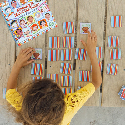 I Never Forget a Face Memory Game - Eeboo - Lemon And Lavender Toronto