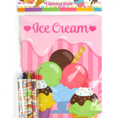 Ice Cream Coloring Book with Crayons - Lemon And Lavender Toronto