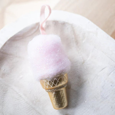 Ice Cream Cone Ornament - Lemon And Lavender Toronto