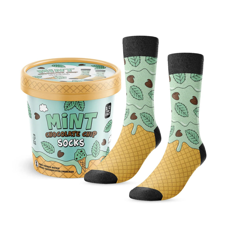 Ice Cream Pint Socks - Lemon And Lavender Toronto