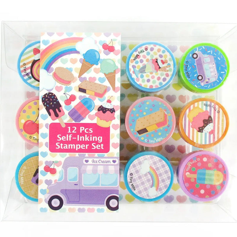 Ice Cream Themed Stamp Kit For Kids - Lemon And Lavender Toronto