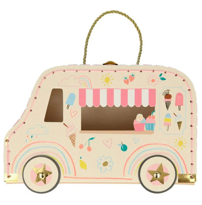 Ice Cream Van Mini Doll Suitcase Meri-Meri - Lemon And Lavender Toronto