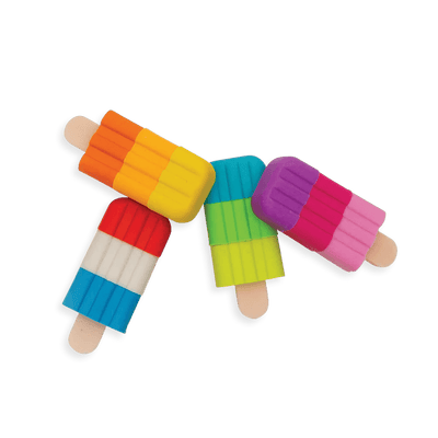Icy Pops Scented Puzzle Erasers - Set of 4 - Lemon And Lavender Toronto