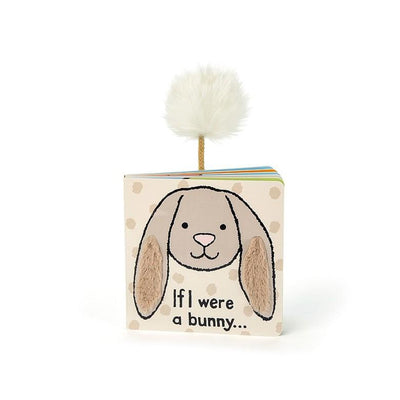If I were a Bunny Beige Book - Jellycat - Lemon And Lavender Toronto