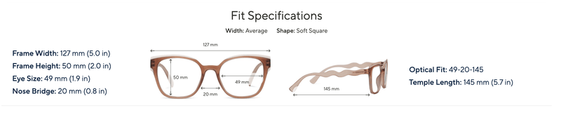 If You Say So - Brown- Peepers Reading Glasses - Lemon And Lavender Toronto