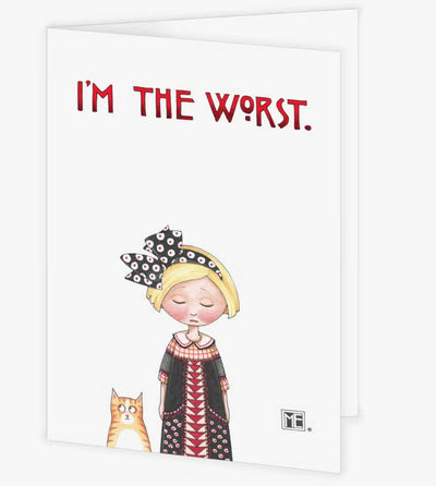 I'm the Worst Card - Lemon And Lavender Toronto