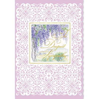 In Deepest Sympathy Card - Lemon And Lavender Toronto