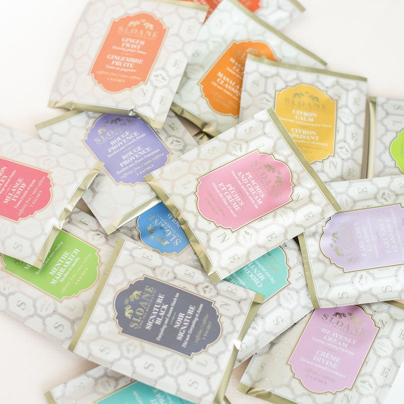 Individual Tea Sachet - Sloane - Lemon And Lavender Toronto