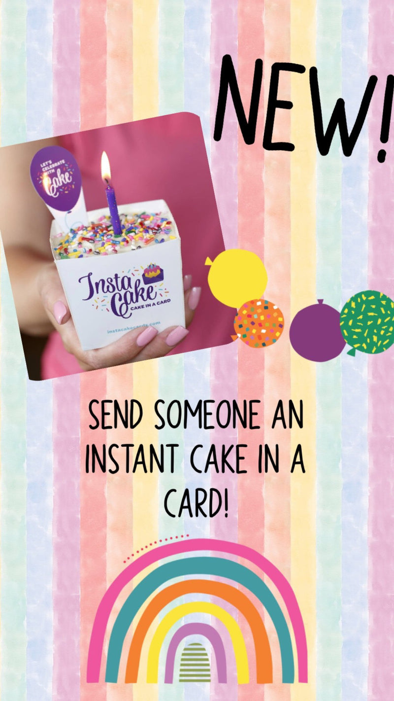 Insta Cake - Celebration Card - Lemon And Lavender Toronto